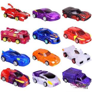 魔幻车神玩具中全套变形车神奇历险记之萌蒙盟卡车对决2