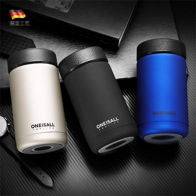 复古304不锈钢宽口保温杯德国3