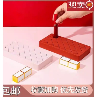 桌面口红收纳盒多格展示架子硅胶ins风少女心放化妆品收纳神器