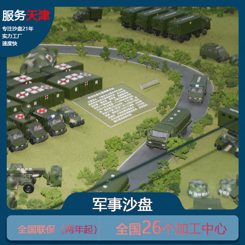 军事装备模型 军事地形地貌沙盘 军事演习模拟训练 沙盘模型 天津