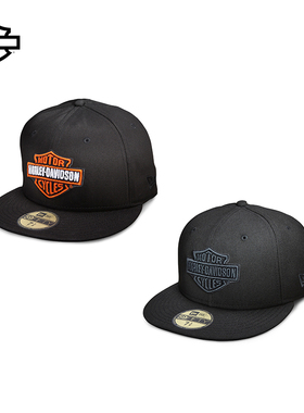 哈雷戴维森 Bar&Shield 男士经典棒球帽New Era 59FIFTY盾标帽子