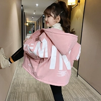 Демисезонный пуховик, куртка, утепленное пальто, коллекция 2021, в корейском стиле, подходит для подростков, в западном стиле, популярно в интернете