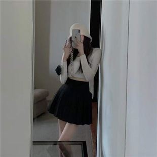 半身裙连衣裙子百褶裙女秋冬春夏两件套装 t恤JK制服衬衫 短裙毛衣