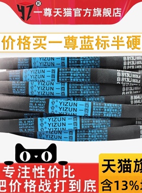 一尊进口硬线三角带传动带B型B711/737/750/762/787皮带工业机器