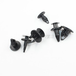 福特福睿斯新福克斯蒙迪欧嘉年华汽车保险杠卡扣叶子板挡泥板卡子