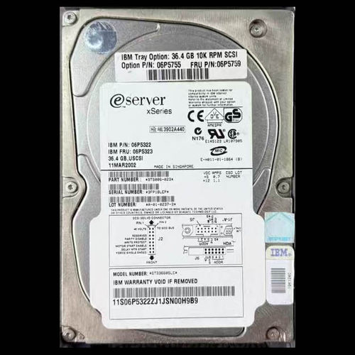 IBM 36.4GB U160 80针SCSI硬盘/希捷 其它希捷型号