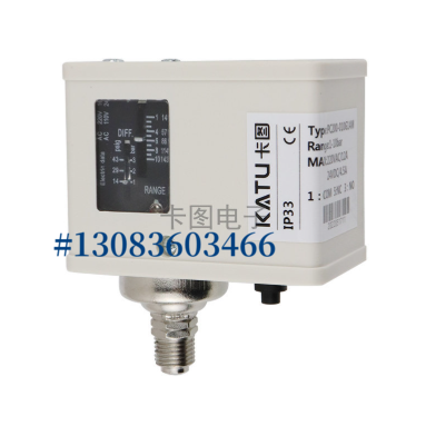 正品KATU卡图机械可调式压力开关PC200-020M12M/030G12M