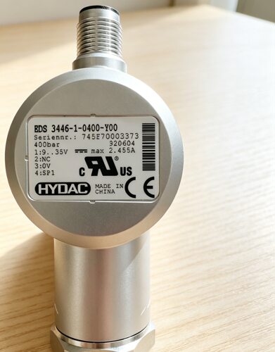 HYDAC贺德克EDS 3446-1-0400-Y00压力传感器 议价