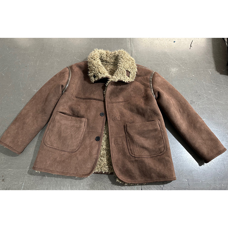 HEYGIRL黑哥 王炸两面穿 敲重工皮毛一体机车服外套女冬保暖上衣