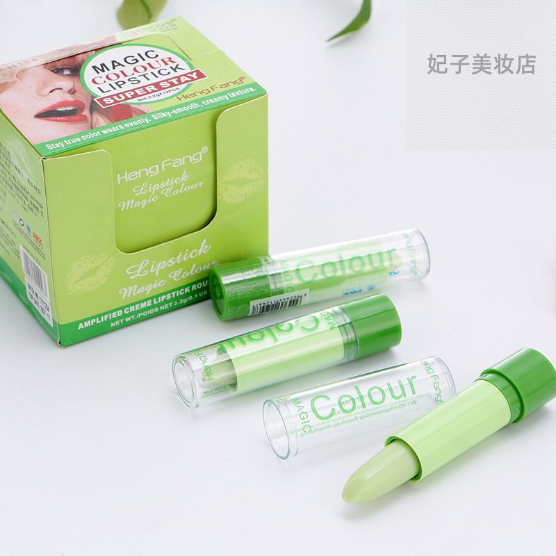 恒芳变色唇膏3.5g*12支 润泽丰盈补水保湿缓解干燥不掉色口红H114