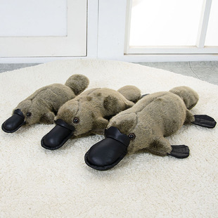 鸭嘴兽毛绒玩具公仔仿真可爱玩偶抱枕布偶娃娃摆件礼物靠垫礼物萌