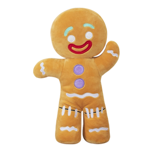 饼干人抱枕可爱姜饼人毛绒玩具公仔饼干玩偶人形娃娃摆件女孩礼物