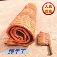 老式棕墊床墊超薄款防潮棕墊手工天然無膠棕櫚家用護脊定制椰棕墊