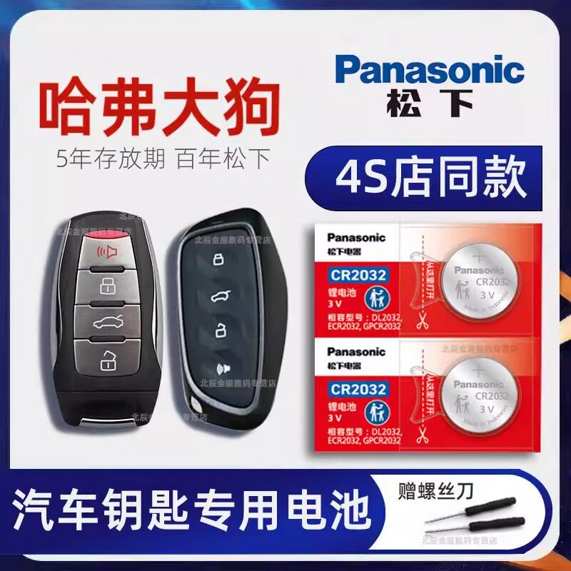 哈弗二代大狗新能源车钥匙电池 哈佛大狗 1.5T DHT-PHEV 50km 潮