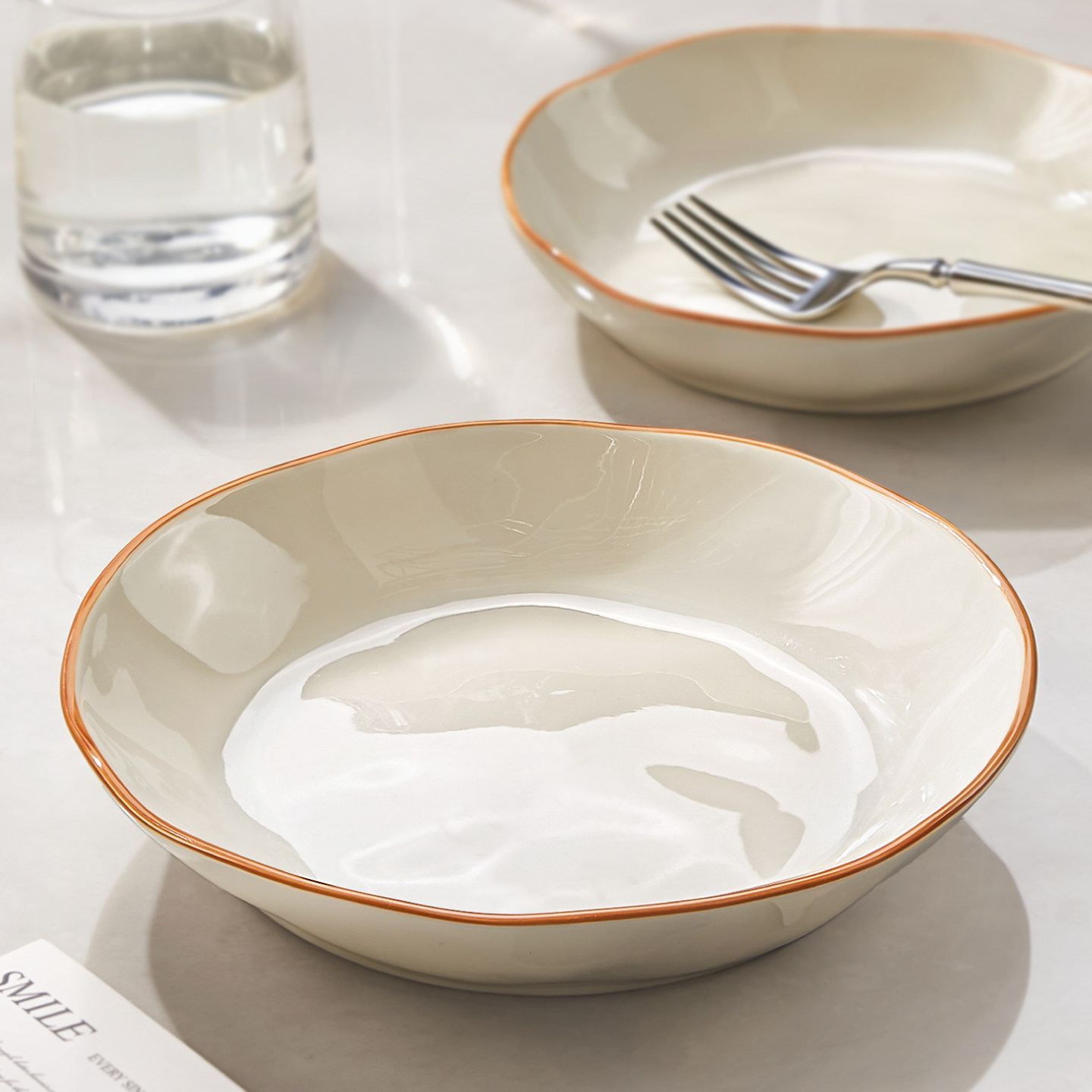 陶瓷盘子菜盘家用2026新款釉下彩深盘轻奢碗碟餐具高级感碟子餐盘,餐饮具,盘,淘宝优惠券,粉丝福利购,淘宝优惠卷