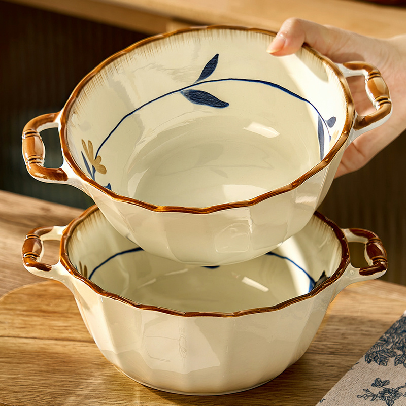 日式汤碗家用2025新款陶瓷大汤盆