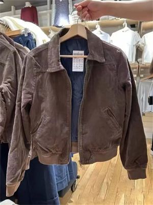 Fashion Women Jacket 2023 Winter Casual Ladies Vintage Loose