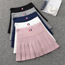 Summer Skirt High Waist Women Pleated Skirts Fashion Slim