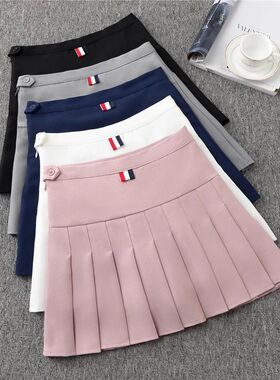 Summer Skirt High Waist Women Pleated Skirts Fashion Slim