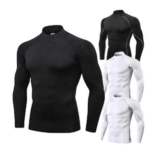 Quick Turtleneck dry Long Compression Men Sleeved