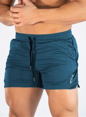 2024 NEW Fitness sports Shorts Man Summer Gyms Workout Male