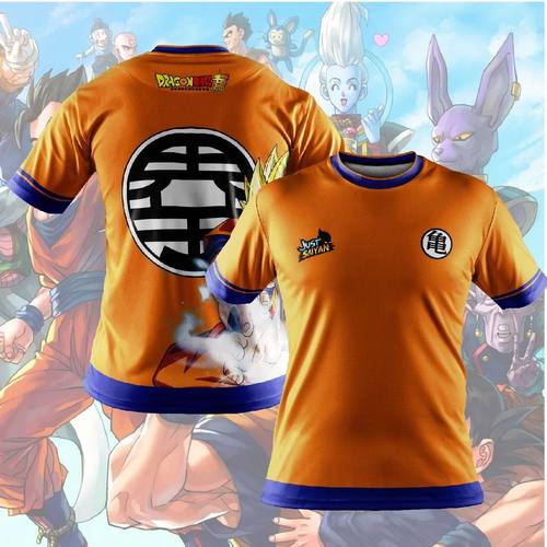 Men's T-shirt Casual Dragon Ball Z T-shirts Kids Boys