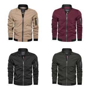 Fashion Men Jacket New Jackets Autumn Bomber Business Spring