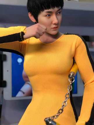 1/6 女版李小龙衣服 TBL PH JIAODOLL男女款 潮流衣服 12寸兵人款