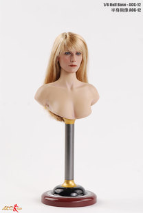 1/6兵人半身胸像支架地台 12寸兵人头雕底座 不含头雕 ACGTOYS-12