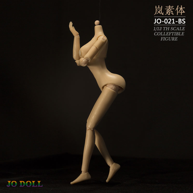 1/12女兵人半包胶关节可动