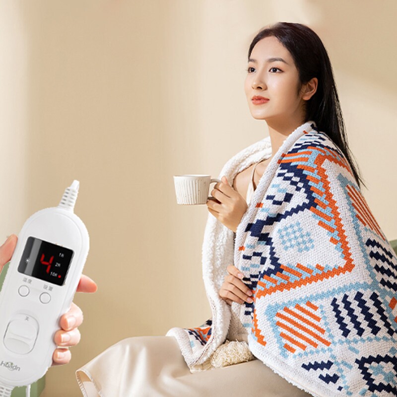 环鼎可水洗电热暖身毯发热披肩办