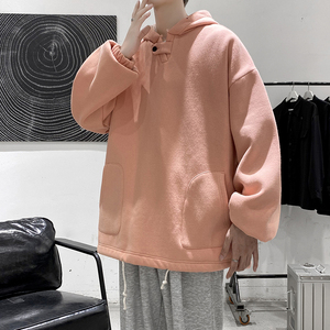 秋冬季情侣连帽卫衣男女同款百搭外套 WY2105图片