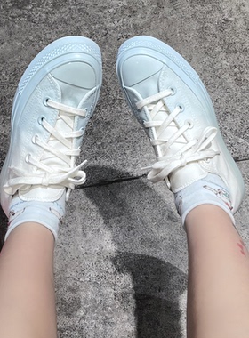 Converse匡威新款1970s低帮渐变果冻底男女透气休闲帆布鞋A07087C