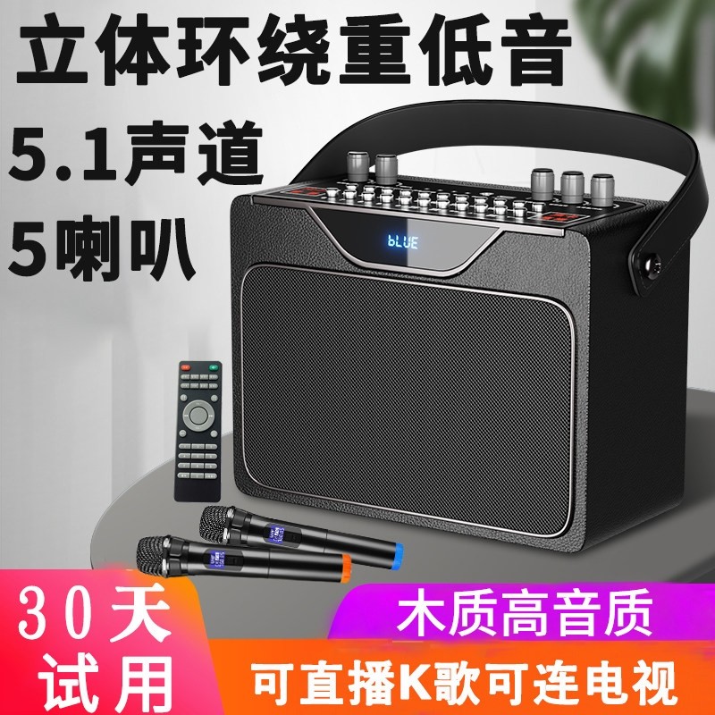 高音质户外蓝牙音响小型广场舞话用筒唱歌K直播声卡音箱一体机家,影音电器,无线/蓝牙音箱,淘宝优惠券,粉丝福利购,淘宝优惠卷