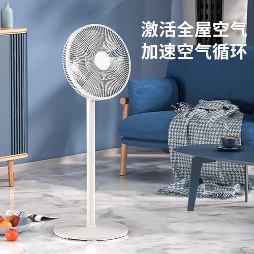 智能语音遥控家用9D柔风落地电风