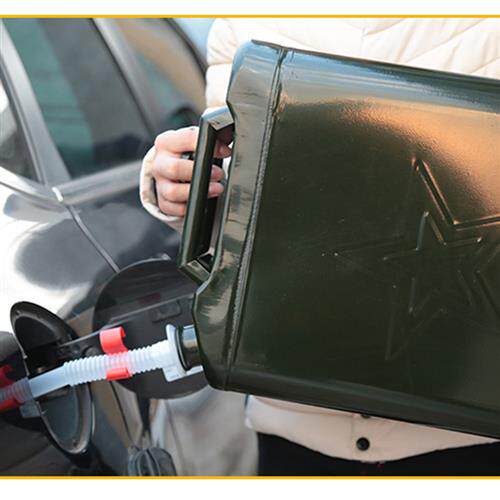 冠力汽油桶柴油铁壶升升升摩托汽车便携备用油箱加油铁桶u.