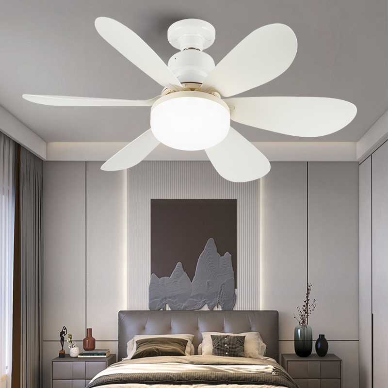 E27螺口升降风扇灯新款卧室厨房l