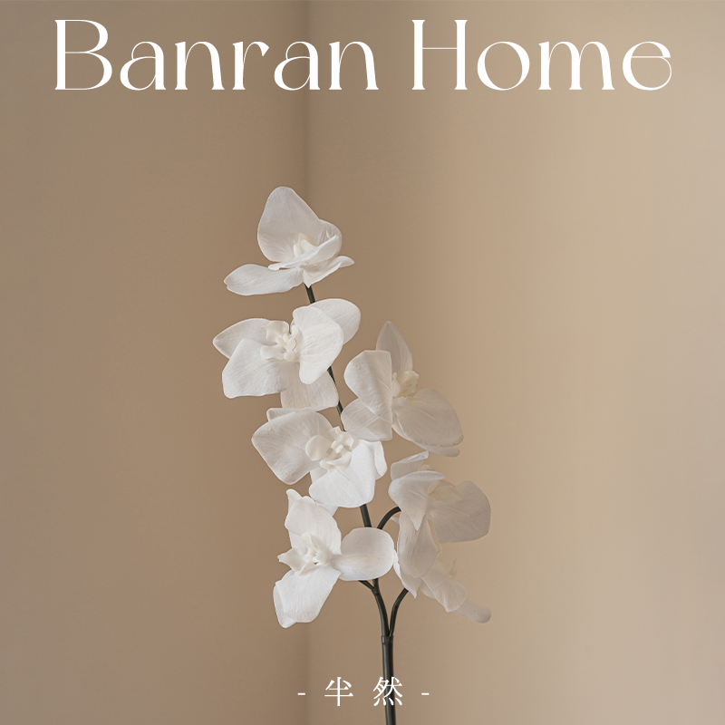 假花蝴蝶兰客厅插花仿真花