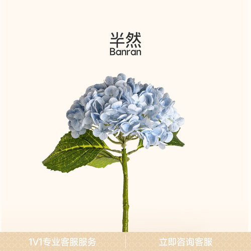 半然BANRAN仿真花绣球花假花高级