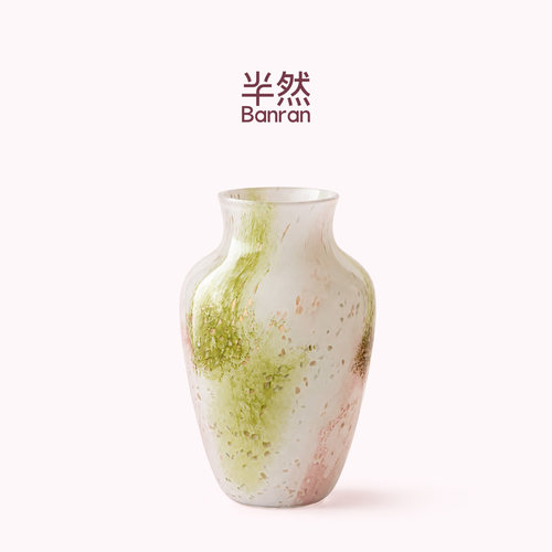 半然BANRAN法式花器琉璃花瓶