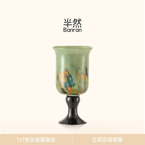 半然BANRAN中古高脚餐桌水培花器