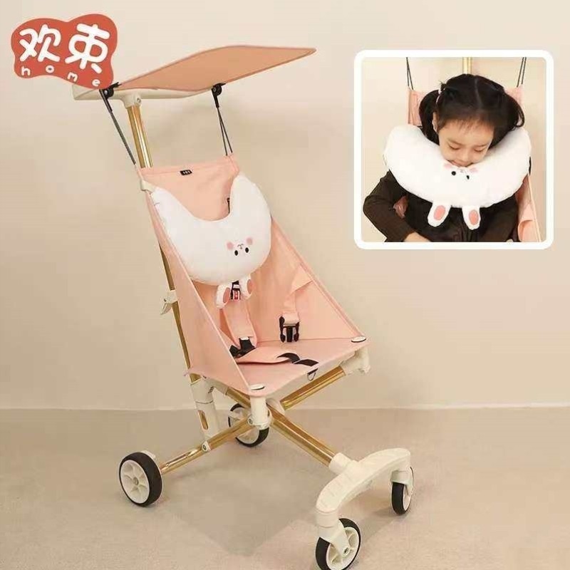 车载u型护颈枕长途旅行车上侧睡头枕车用儿童护头枕后排睡觉神器