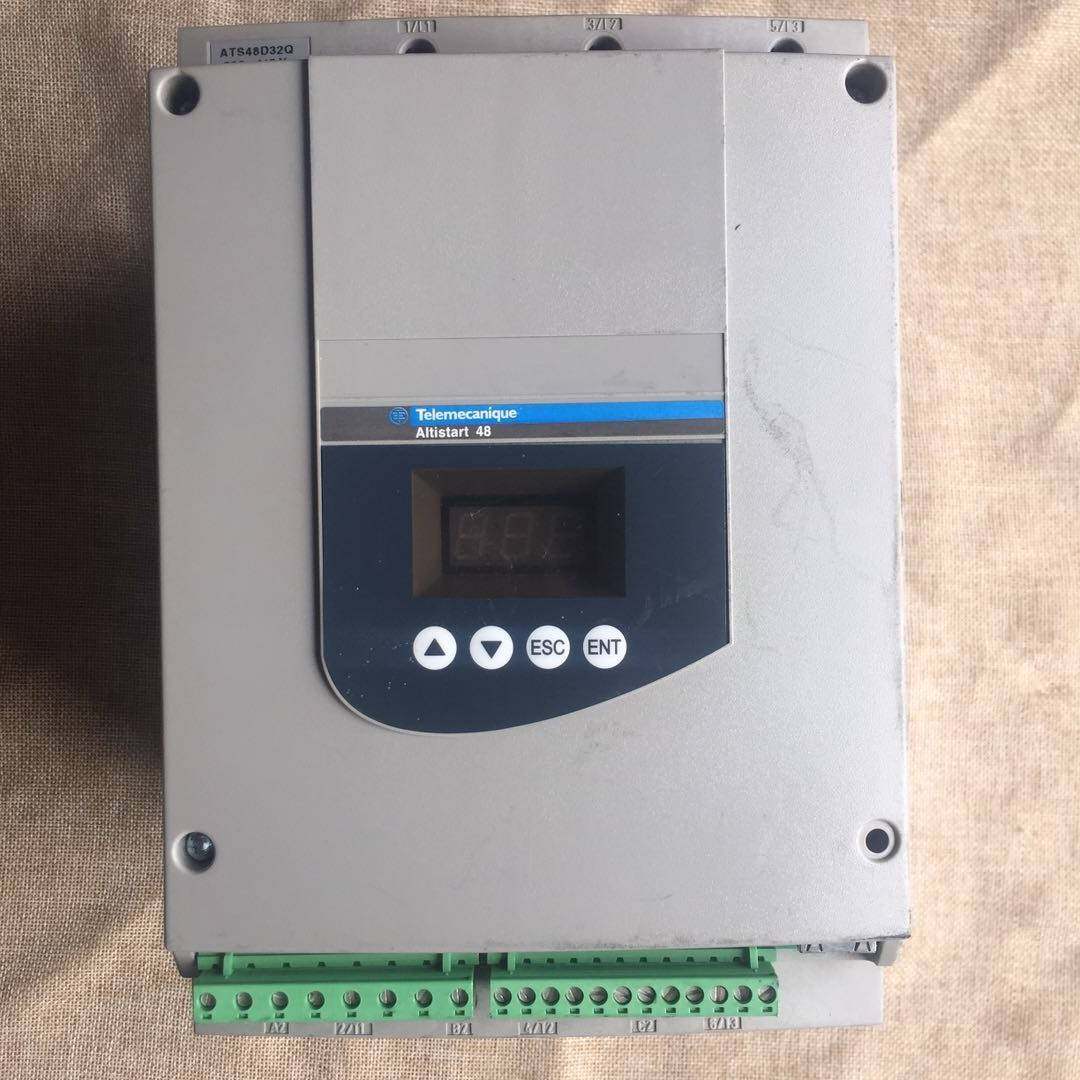 施耐德变频器ats48d32q 230～415v系列软起动器 现货实物图包好