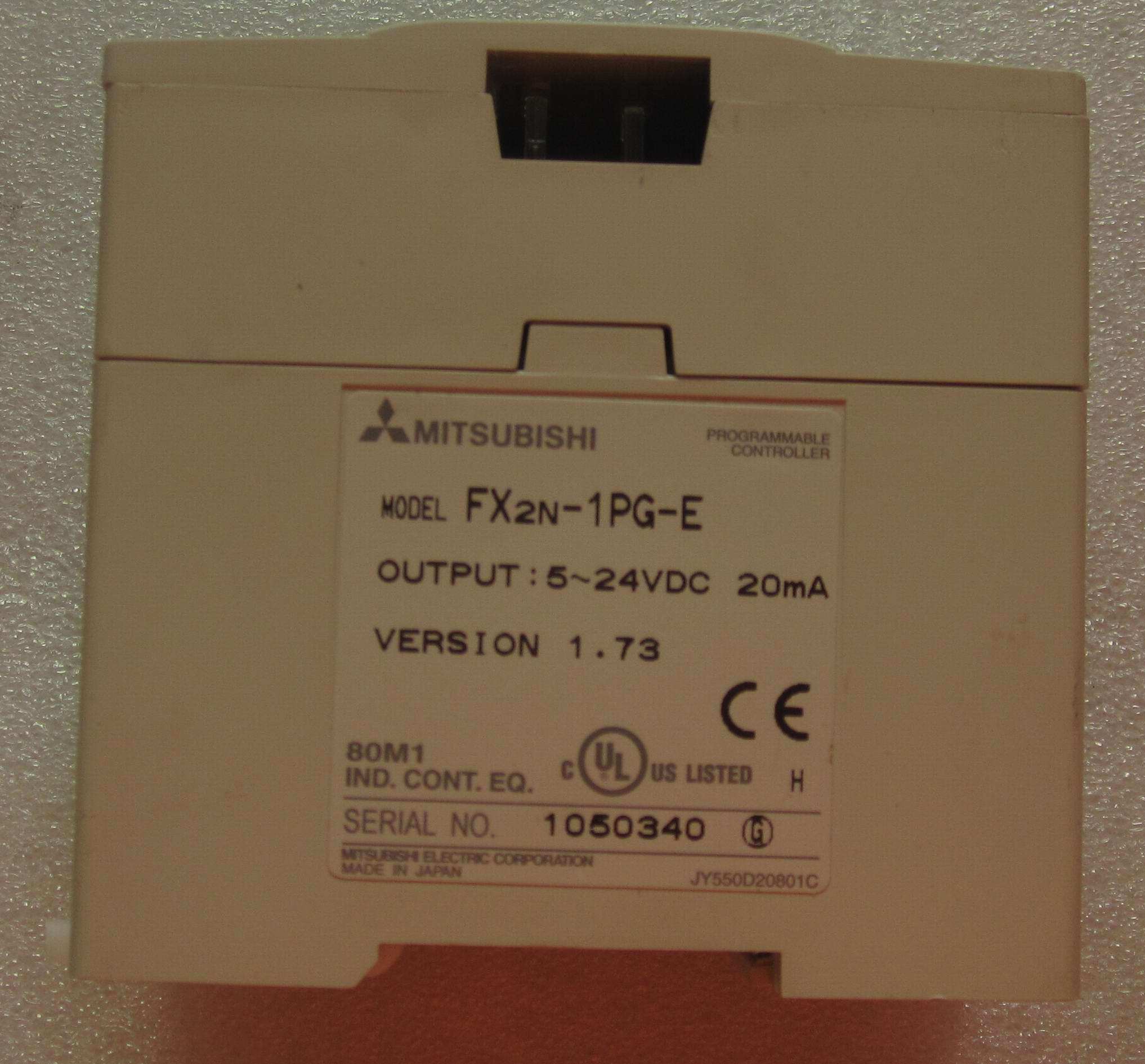 原装三菱 fx2n-1pg-e fx2n-8eyt fx2n-8ex 现货