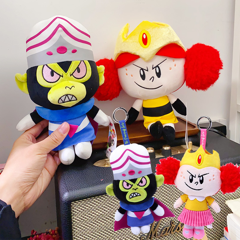 飞天小女警反派魔人毛绒玩具
