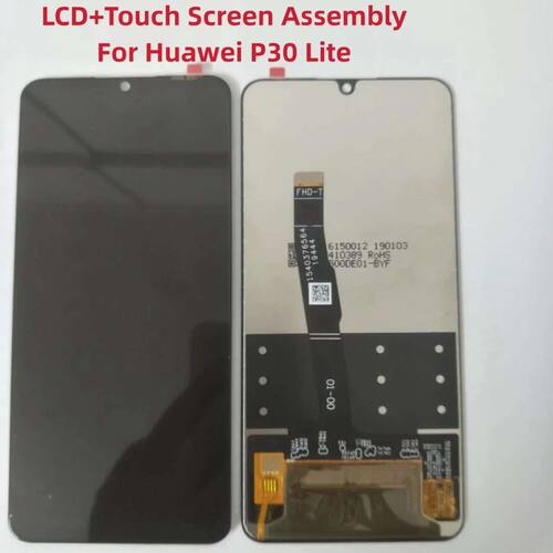 New Tested Screen For HUAWEI P30 Lite LCD Display Touch Scre