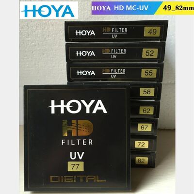 Original HOYA HD UV 49mm_52_55_58_62_67_72_77_82mm Hardened