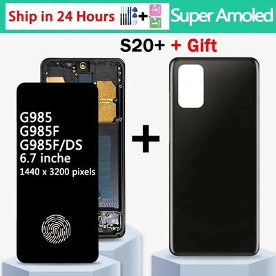 Super AMOLED for Samsung  S20+ G985 G985F G985F/DS Lcd Displ