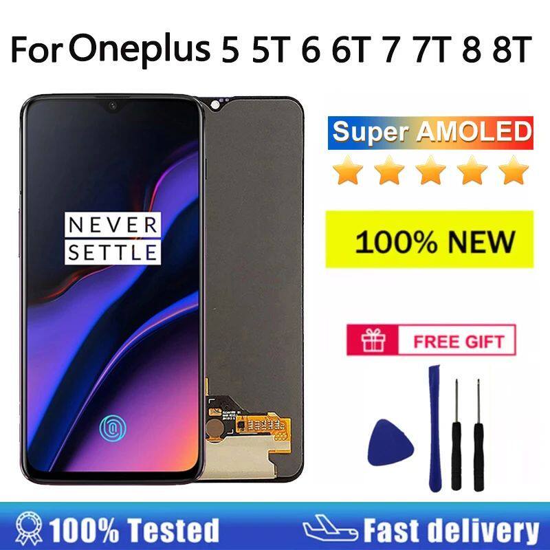 Super AMOLED Display For Oneplus 5 5T 6 6T 7 7T 8 8T 7Pro 8P