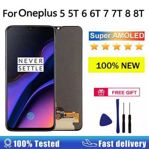 Super AMOLED Display For Oneplus 5 5T 6 6T 7 7T 8 8T 7Pro 8P